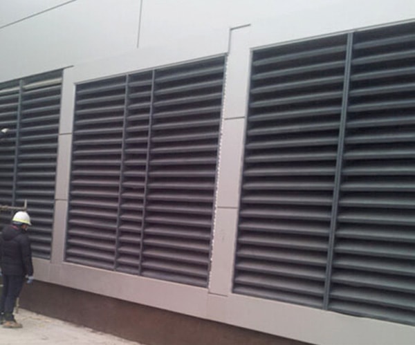 三星電子西安半導(dǎo)體工廠消音百葉項(xiàng)目