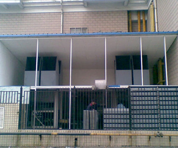 中國銀行鄭州隴西支行熱泵機(jī)組噪音治理項(xiàng)目